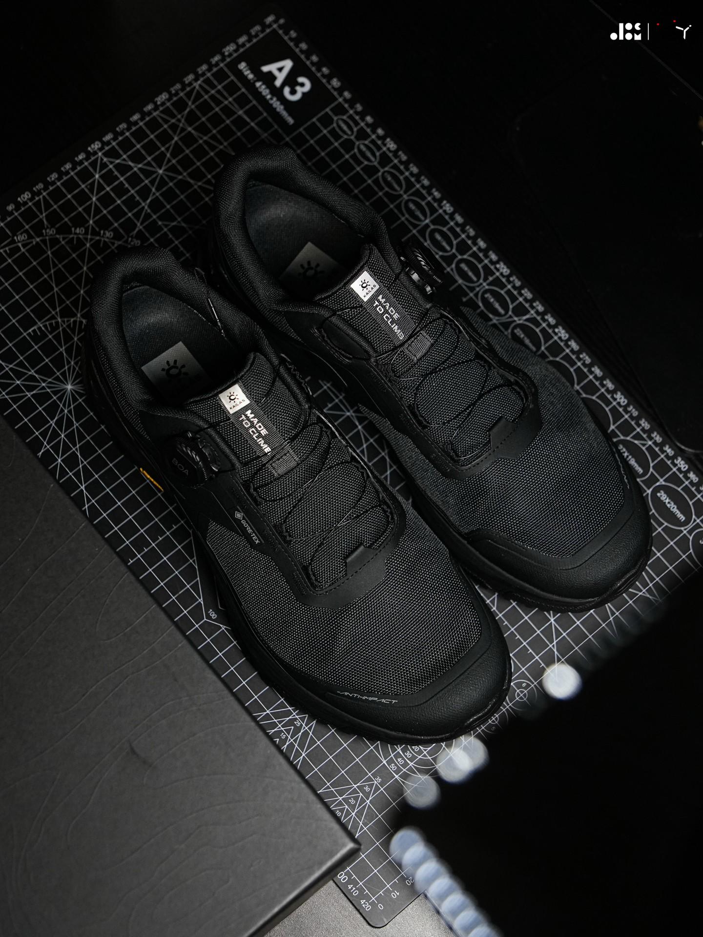 凯乐石界山GTX BOA 黑色款:户外党刚需的务实之选